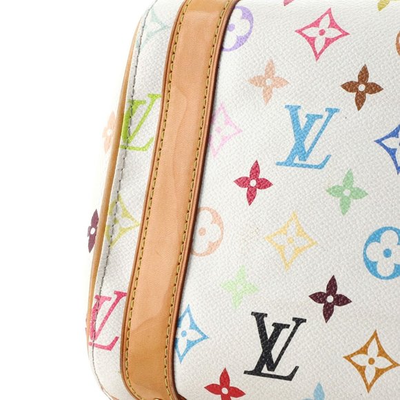 Priscilla Multicolor White Shoulder Bag - Picture 6 of 9